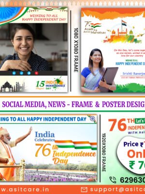 Social Media, News Frame & Poster Design